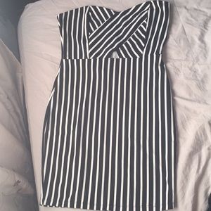 Tube top dress
